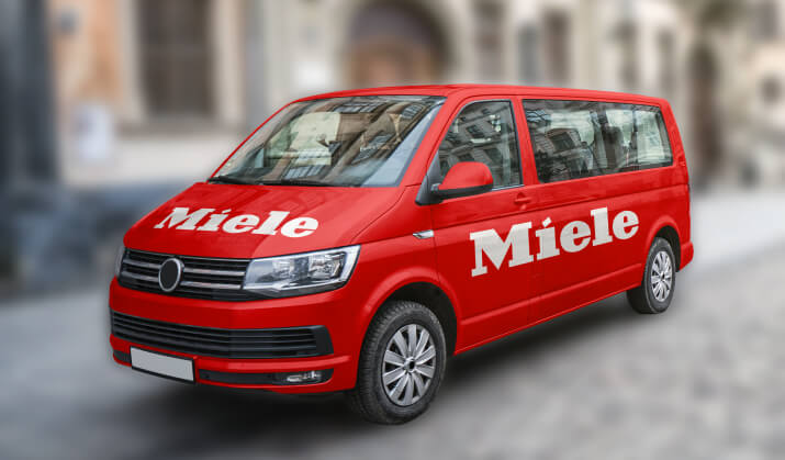 Автомобиль компании Miele